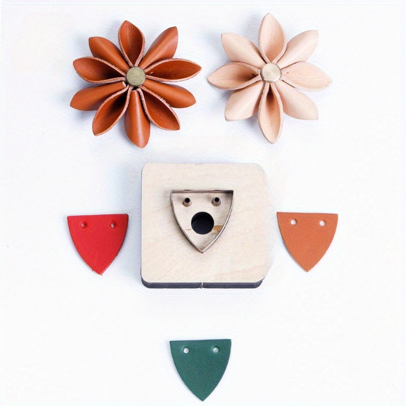 Cetakan Pemotong Kulit Bentuk  - Leatherwork Flowers ulasan dan harga