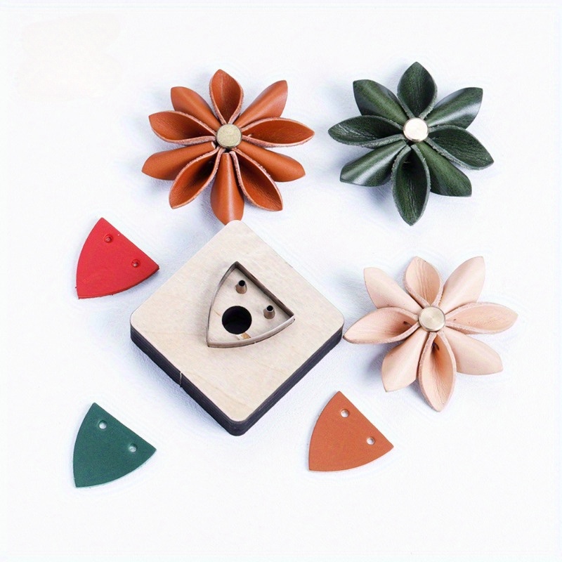 Cetakan Pemotong Kulit Bentuk  - Leatherwork Flowers ulasan dan harga