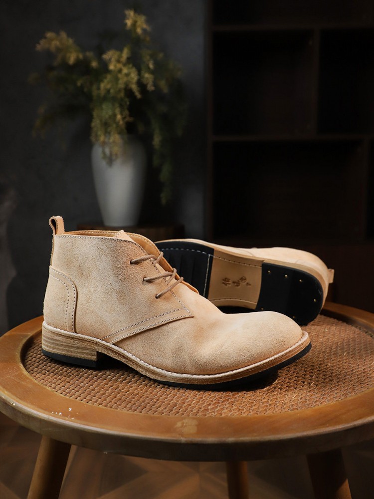 Sepatu Bot Pergelangan Kaki Bu - Leather Work Boots ulasan dan harga